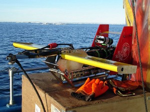 Joint URI GSO and WHOI research in Alaska using an Acrobat system.